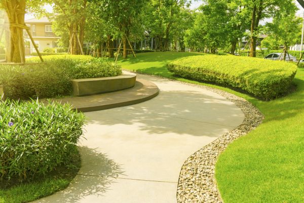 Cement Walkway Installation in Pleasant Grove