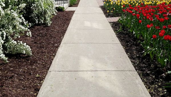 Cement Sidewalk Installation in Pleasant Grove