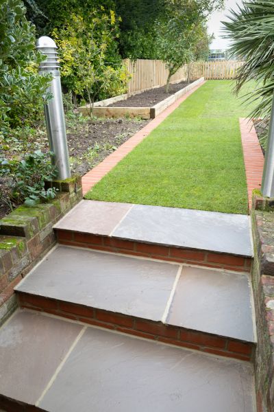 Backyard Steps Installation in Pleasant Grove