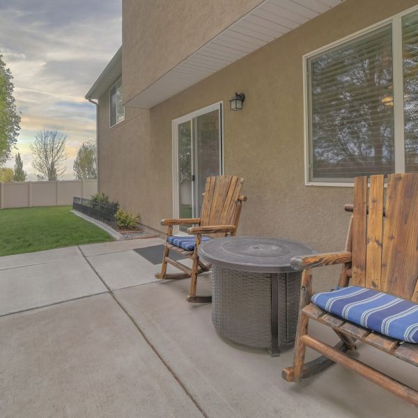 Backyard Slab Construction in Pleasant Grove