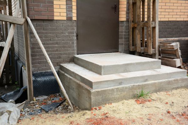 Cement Steps Construction in Pleasant Grove