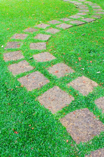 Backyard Pathway Construction in Pleasant Grove